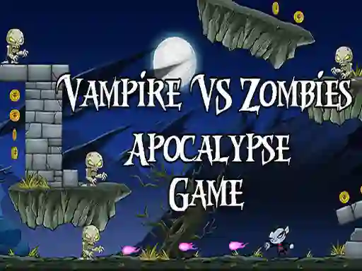 Gra Vamp kid vs The Zombies apocalipse w Internecie