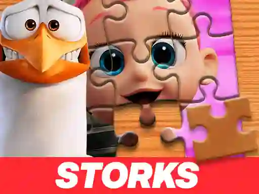Gra Storks Jigsaw Puzzle w Internecie