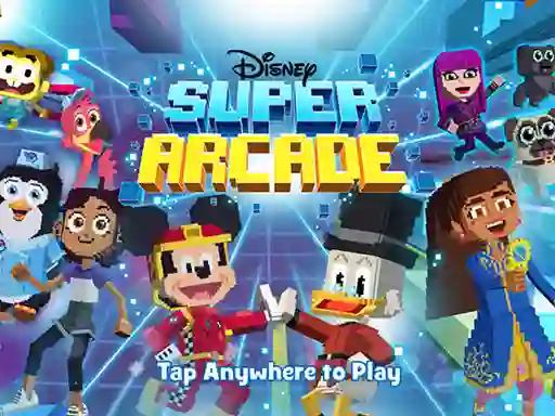 Gra Disney Super Arcade w Internecie