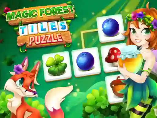Gra Magic Forest Tiles Puzzle w Internecie
