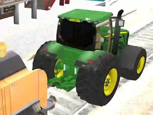 Gra Tractor Chained Towing Train 2018 w Internecie