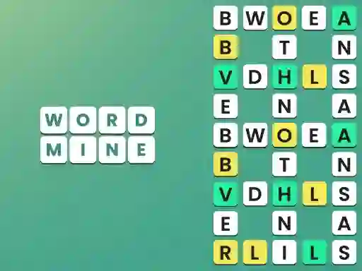 Gra Word Mine w Internecie