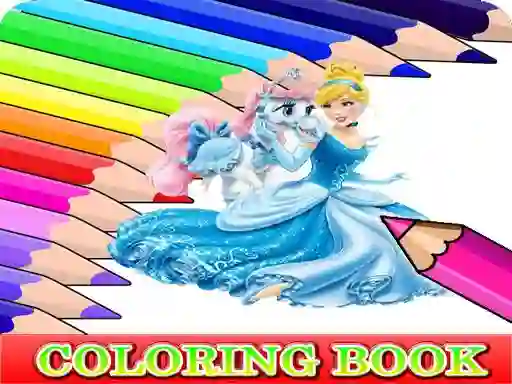 Gra Coloring Book for Cinderella w Internecie