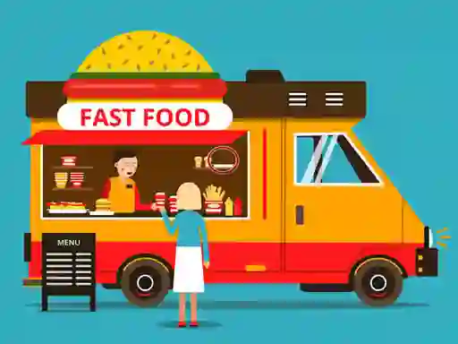 Gra Food Truck Differences w Internecie