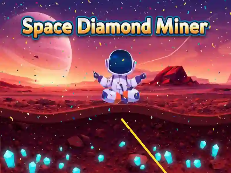Gra Space Diamond Miner w Internecie