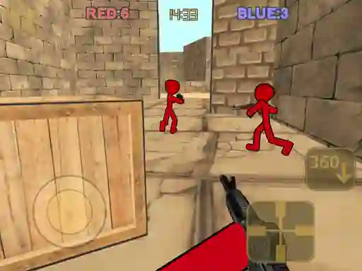 Gra Stickman Counter Terror Shooter w Internecie