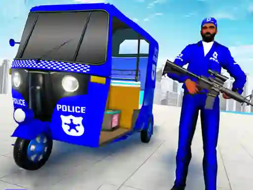 Gra Police Auto Rickshaw Taxi w Internecie