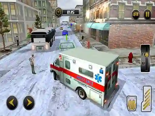 Gra Modern city ambulance simulator w Internecie