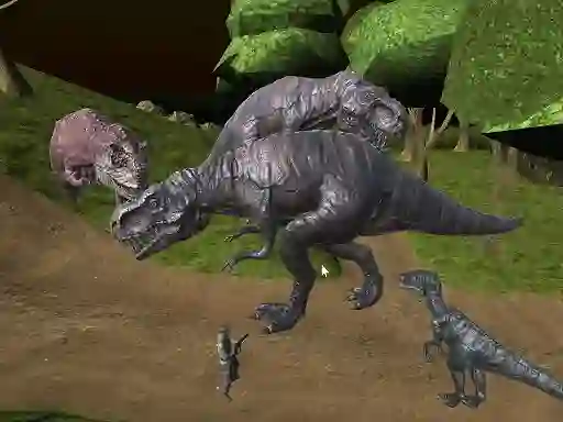 Gra Mightnight Multiplayer Dinosaur Hunt w Internecie