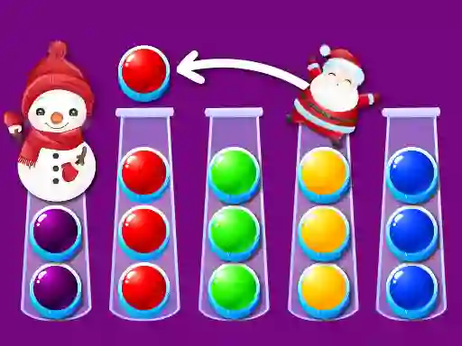 Gra Ball Sort Xmas w Internecie