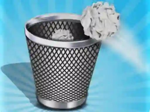 Gra Trash Toss Paper Flings w Internecie