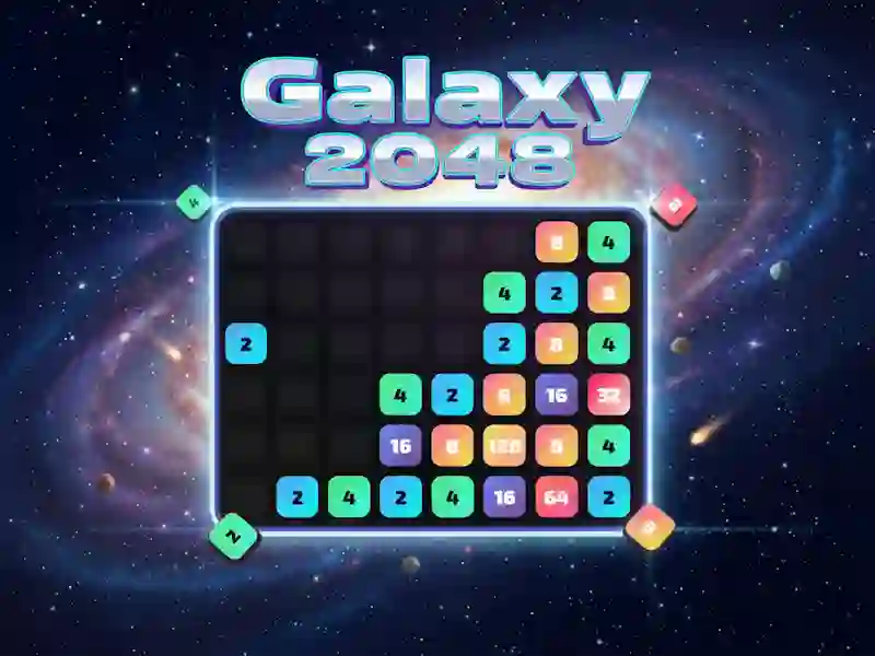Gra Galaxy 2048 w Internecie