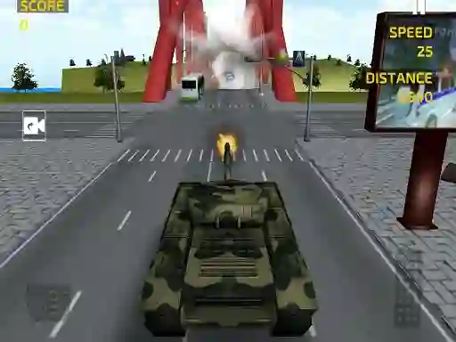 Gra Army Tank Driving Simulation w Internecie