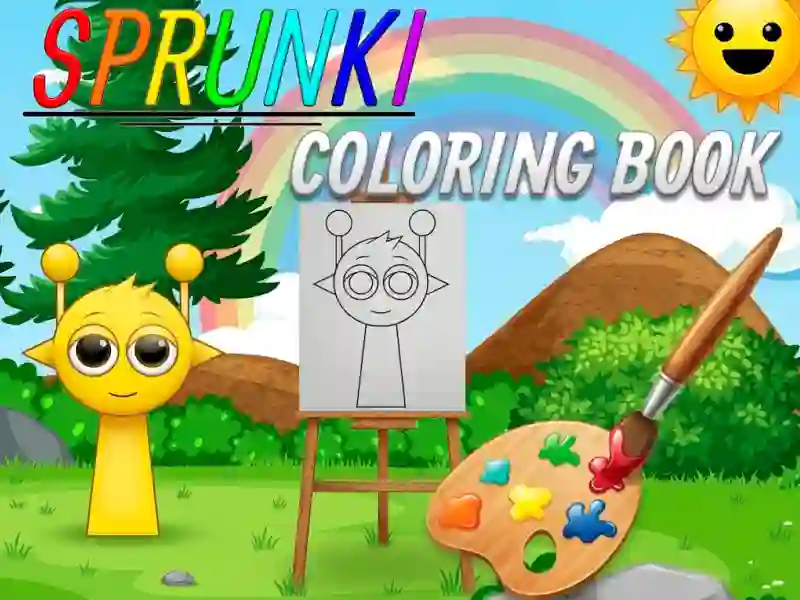 Gra Sprunki Coloring Book w Internecie