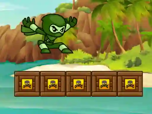 Gra Green Ninja Run w Internecie