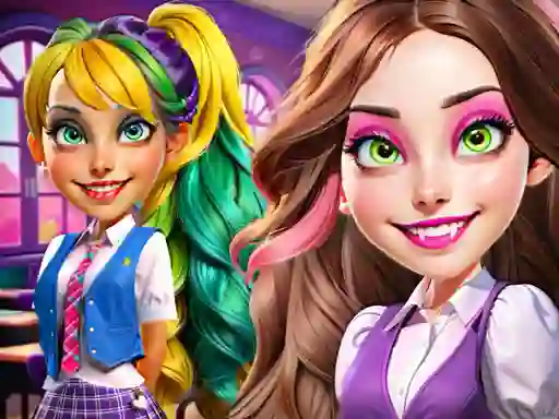 Gra Princesses at Horror School w Internecie