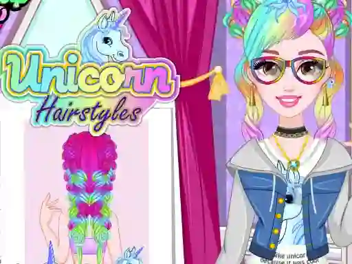 Gra Unicorn Hairstyles w Internecie