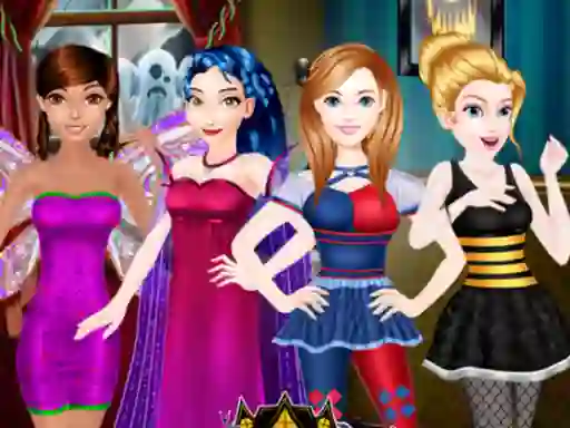 Gra Royal Halloween Party Dress Up w Internecie