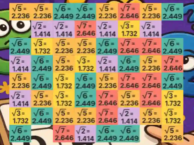 Gra Tricky Square Roots w Internecie
