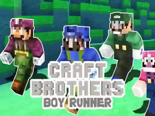 Gra Craft Bros Boy Runner w Internecie