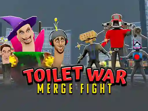 Gra Toilet War: Merge Skibidi w Internecie