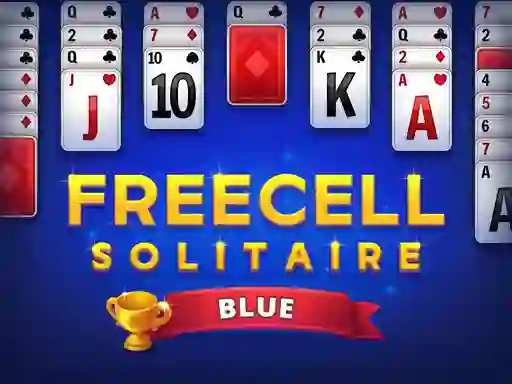 Gra Freecell Solitaire Blue w Internecie