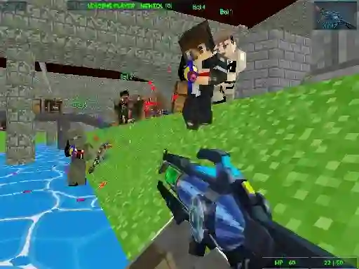 Gra GunGame Paintball Wars w Internecie