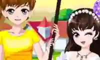 Gra Romantic Spring Couple w Internecie