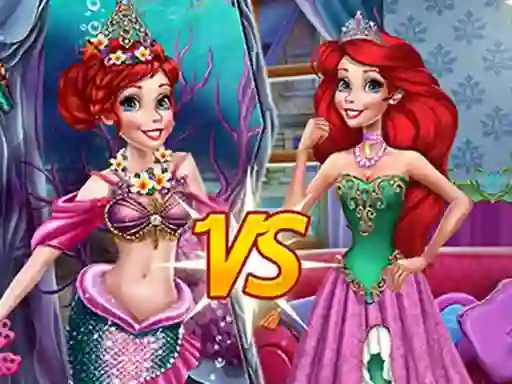 Gra Mermaid vs Princess w Internecie