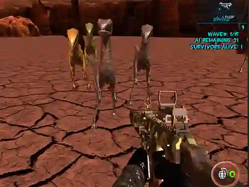 Gra Dinosaurs Survival Active Vulcan w Internecie