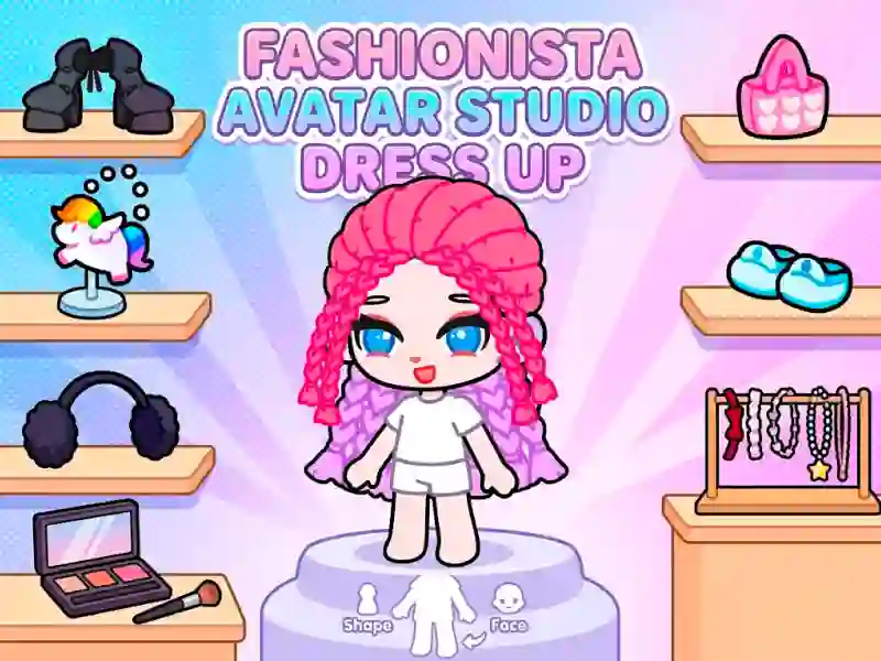Gra Fashionista Avatar Studio Dress Up w Internecie