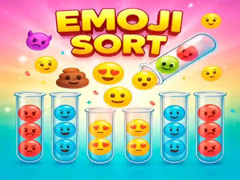 Gra Emoji Sort w Internecie