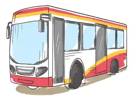 Gra Cartoon Bus Slide w Internecie