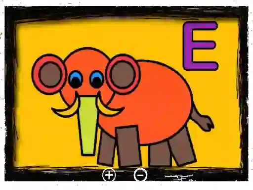 Gra Easy Kids Coloring Letters w Internecie