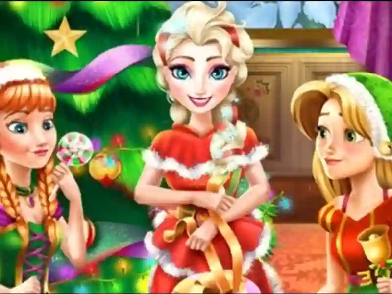 Gra Disney Princess Christmas Party w Internecie