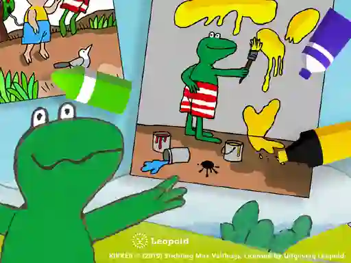 Gra Coloring Kikker w Internecie