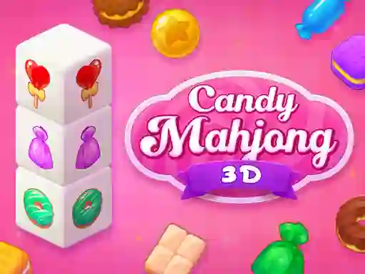 Gra Candy Mahjong 3D w Internecie