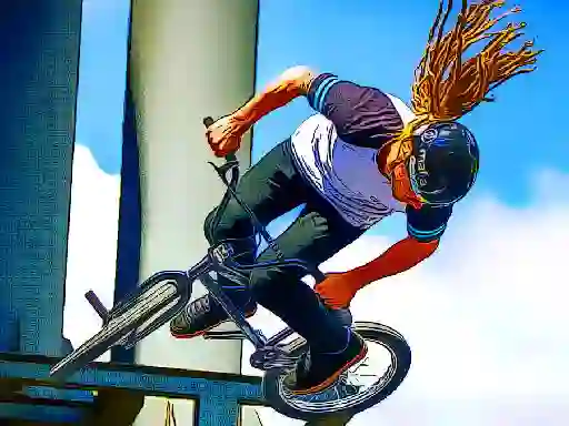 Gra bmx bikes jigsaw w Internecie
