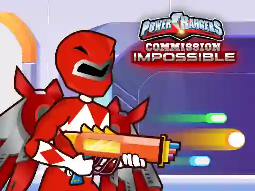 Gra Power Rangers Mission Impossible w Internecie