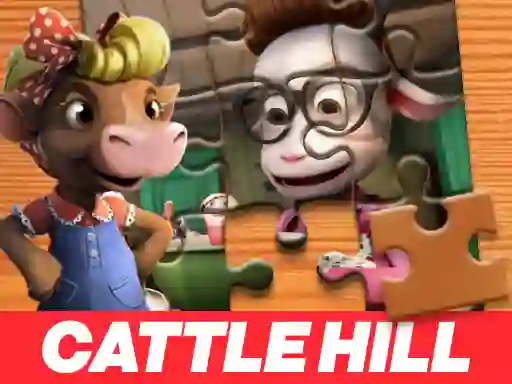 Gra Christmas at Cattle Hill Jigsaw Puzzle w Internecie