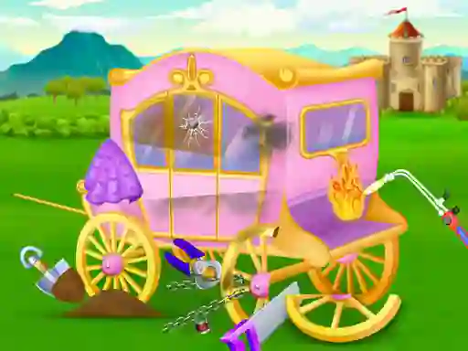 Gra Princess Castle Cleaning w Internecie