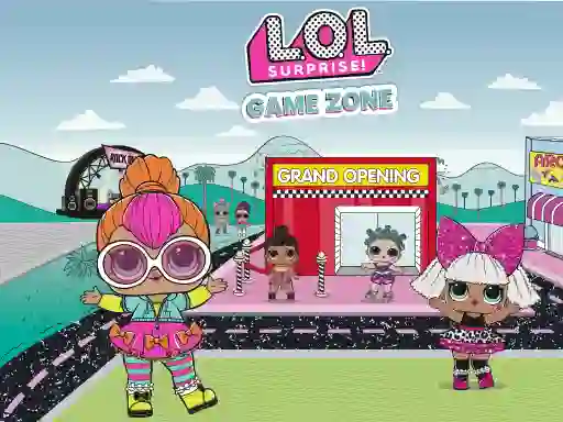 Gra L.O.L. Surprise Game Zone w Internecie