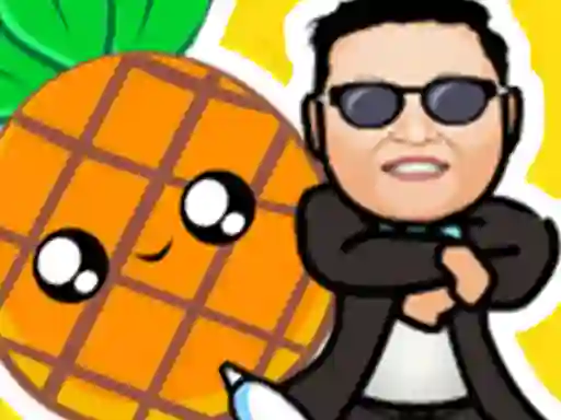 Gra Pineapple and pen vs gangnam style w Internecie