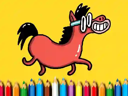 Gra Back To School: Pony Coloring Book w Internecie