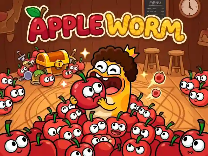 Gra Apple Worm w Internecie