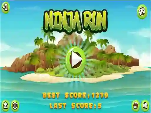 Gra Ninja Run w Internecie