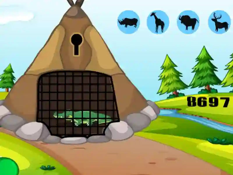 Gra Croc Key Quest w Internecie