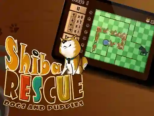 Gra Shiba rescue : dogs and puppies w Internecie