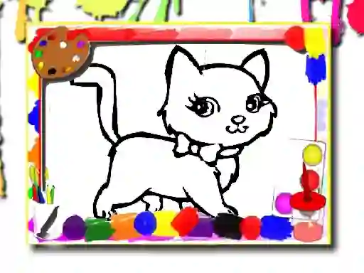 Gra Sweet Cats Coloring w Internecie
