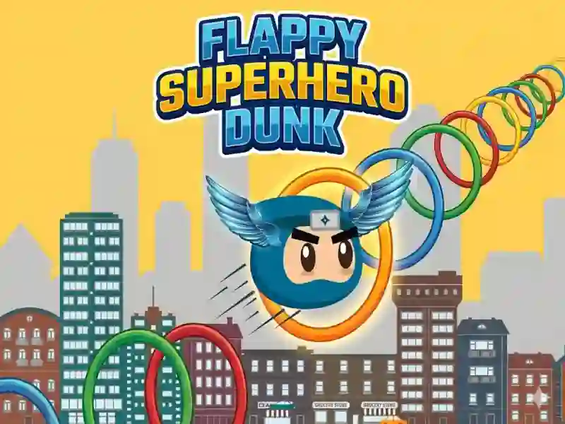 Gra Flappy Superhero Dunk w Internecie